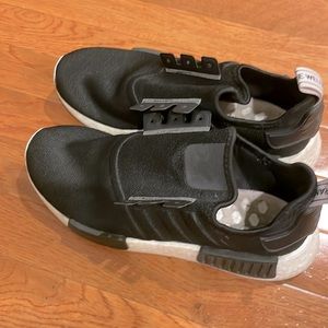 women’s adidas black NMD!  FYI Missing laces.